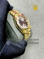 Rolex 31 mm Date ,gold color , light gray - Image 3