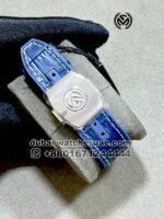 Franck Muller Vanguard? V45 Crazy Hours? White? Dial With Blue Numeral and Blue? Crocodile Leather Strap Copy - Image 4