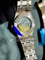 Audemars Piguet Royal Oak 37 mm Rose? Gold Dial Stonned Bezel With Rose Gold Bracelet Copy - Image 5