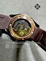 Patek Philippe Aquanaut 5268/200 R With Taupe Dial and Stone Worked Bezel Copy - Image 5