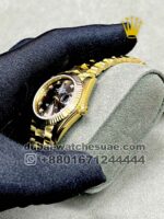 Rolex 31 mm Date ,gold color , light gray - Image 2