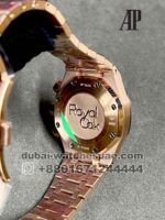 Audemars Piguet Royal Oak 41mm Chronograph Rose Gold Dial And Sub Dial Rose Gold Bracelet - Image 6