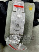 ROLEX DATEJUST 41 OYSTER FULLY? ICED OUT WITH ROMAN NUMERALS Copy - Image 6