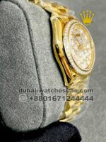 Datejust 31 Mother of Pearl Butterfly Diamond Dial Ladies President Replica Watch - Image 2