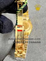 Datejust 31 Mother of Pearl Butterfly Diamond Dial Ladies President Replica Watch - Image 5