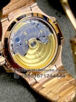Patek Philippe Ladies 35 mm Rose Gold Dial Stoneworked Bezel - Image 6