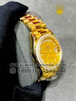 Rolex 36 mm Day Date? Yellow Gold face ,Stonework - Image 2