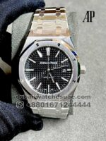 AUDEMARS PIGUET Royal Oak Black Dial Men's Watch 15400STOO1220ST01 Black Dial Stainless Steel