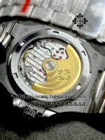 Patek Philippe Iced Out Blue Dial Stainless Steel with Stonework - Image 5