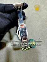 Rolex 31 mm Date White Mother Of Pearl Dial? With Stoned Numeric Stonned? Bezel? Oyster Bracelet Copy - Image 4