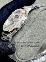 Patek PhilippeFully  Iced Out Date White Dial Iced Bracelet - Image 2