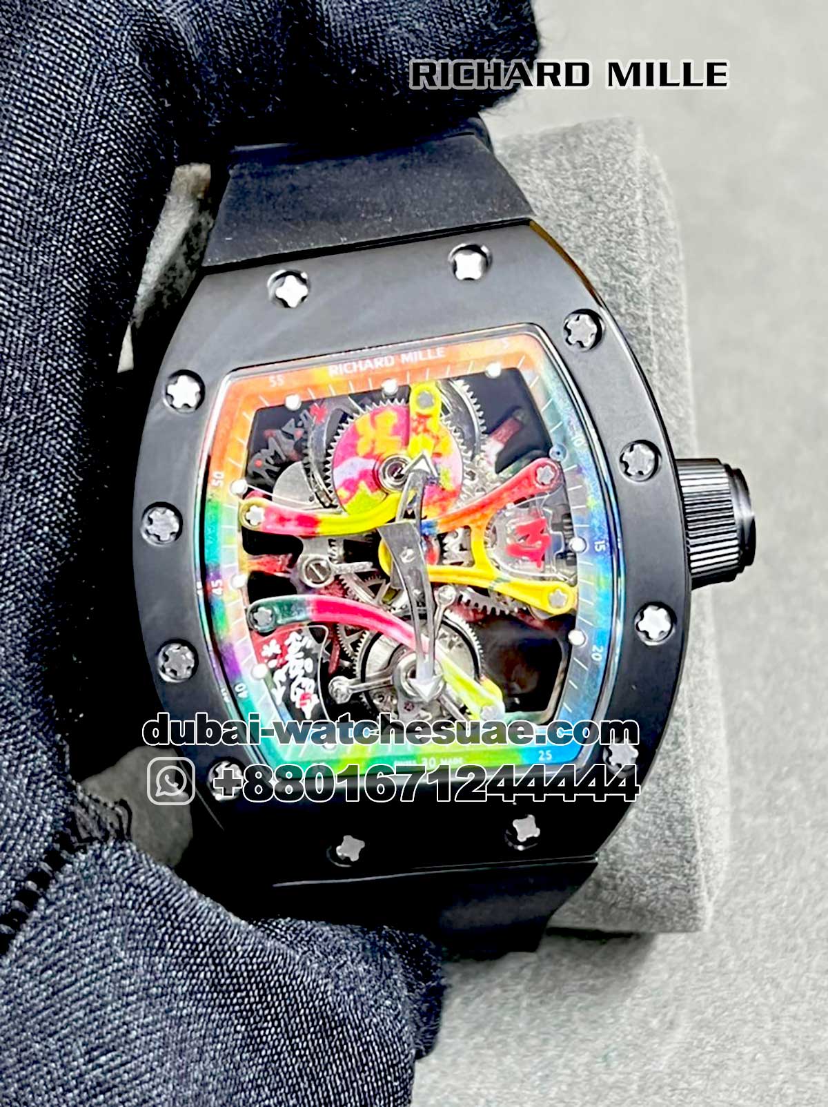 27-2.jpg Richard Mille 68-01 Tourbillon Cyril Kongo - Image 1