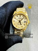 Ladies Rolex 31mm Datejust President Bracelet Copy Watch