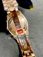 Rolex  Day Date 36 mm  White dial Stoned Numeric Flutted Bezel President Bracelet - Image 3