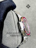 Patek Philippe Nautilus | 5711/112P | Platinum Black Dial with  Rubies Bezel - Image 3