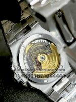 Patek Philippe Nautilus | 5711/112P | Platinum Black Dial with  Rubies Bezel - Image 4