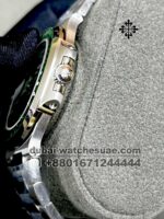 Patek Philippe Nautilus 5711 Steel With Gray Dial and custom Ruby Bezel - Image 2