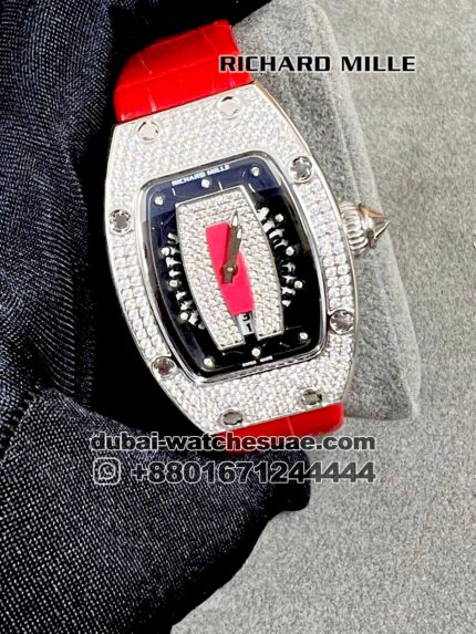 Ladies Richard Mille Red Replica Watch