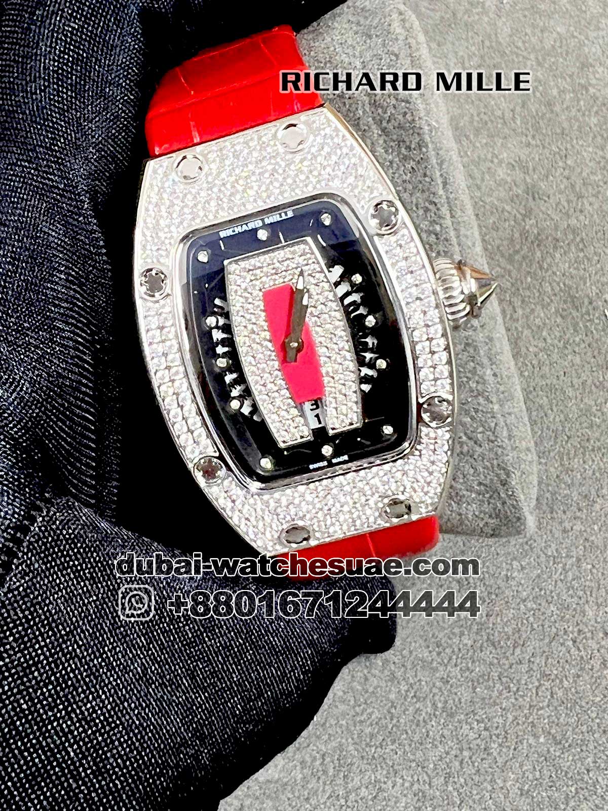 Ladies Richard Mille Red Replica Watch Ladies Richard Mille Red Replica Watch