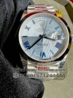 Rolex 40 mm Day date ,Blue numeral