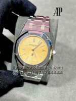 Audemars Piguet Royal Oak EXTRA-THIN ROYAL OAK 39MM Yellow Dial Stainless Steel