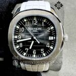 Patek Philippe Aquanaut 5167A Replica Black Dial With White Rubber Strap Copy