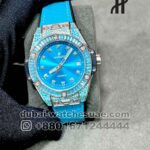 Hublot Big Bang One Click Paraiba White Gold? Diamond 33mm Ref : 465.WX.897T.LR.0919