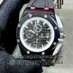 AP Royal Oak Offshore Black Dial With Black Ceramic Bezel