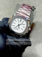 Patek Philippe 5980/1 A-019 Nautilus White Dial with Chrono Stainless steel