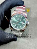 Rolex 41 mm Date Just , Olive Green face,Oyster Bracelet,Superclone