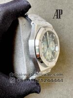 Audemars Piguet Royal Oak Chronograph 41mm Hammered Replica 18k White Gold Ref. 26240BC.GG.1324BC.02 - Image 2