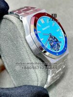 AUDEMARS PIGUET Royal Oak Selfwinding Flying Tourbillon Blue? Dial Stainless Steel?Bracelet - Image 3