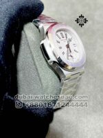 Patek Philippe 5980/1 A-019 Nautilus White Dial with Chrono Stainless steel - Image 2