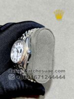 Rolex 36 mm Date Just White? Dial With? Roman Numeric and Flutted Bezel Copy - Image 3