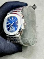 Patek Philippe Nautilus 5980 AR Automatic Chrono Blue Dial With Stainless Steel Bracelet - Image 3