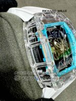 Richard Mille? Rafa RM 35-01 Tourbillon  Blue and White Sapphire Copy - Image 3