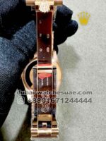 Rolex 36 mm Day date Rose Gold Eisenkiesel dial With Roman Numeral Copy - Image 4