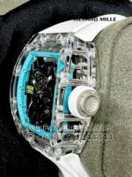 Richard Mille? Rafa RM 35-01 Tourbillon  Blue and White Sapphire Copy - Image 4