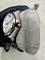 Audemars Piguet Royal Oak Offshore Diver 41 mm White Dial With Rubber Strap Copy - Image 4