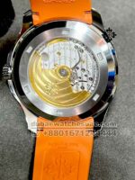Patek Philippe Aquanaut 5167A Replica Black Dial With Orange? Rubber Strap Super Clone - Image 4