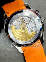 Patek Philippe Aquanaut 5167A Replica Black Dial With Orange? Rubber Strap Super Clone - Image 5