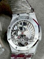 AUDEMARS PIGUET Royal Oak Selfwinding Flying Tourbillon Blue? Dial Stainless Steel?Bracelet - Image 6