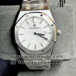 AP Royal Oak 33mm White Dial Stainless Steel Replica Watch