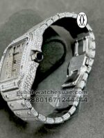 Cartier Santos Iced Out 40 mm Diamond Arabic - Image 2