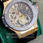 Hublot Tourbilion Round Screw Bezel Black Rubber