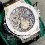 Hublot Tourbilion Round Steel Bezel Transparent
