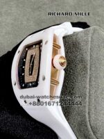 Richard Mille ladies 07-01 white ceramic ,Black  dial - Image 4