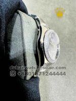 Rolex 31 mm Date Just Violet? Dial Roman Numeric Stoned Bezel with? Oyster? Bracelet Copy - Image 2