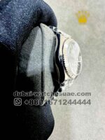 Ladies Rolex 31mm Datejust Olive Green Dial Flutted Bezel Stainless Steel Jubilee Bracelet: - Image 2