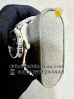 Ladies Rolex 31mm Datejust Olive Green Dial Flutted Bezel Stainless Steel Jubilee Bracelet: - Image 3